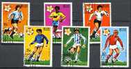 BELIZE 1981, FOOTBALL ESPANA 82, RETROSPECTIVE, 6 Valeurs Oblitérées / Used. R141 - 1982 – Espagne