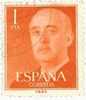 Espagne. 1955 ~ YT  864 - 1 P. Franco - Used Stamps