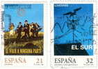 Espagne. 1997 ~ YT 3049 à 50 - Cinéma Espagnol (Série 2 V) - Oblitérés