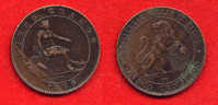 ESPAGNE - ESPAÑA - SPAIN - 5 CENTIMOS - GOBIERNO PROVISIONAL 1870 - Andere & Zonder Classificatie