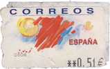 Espagne. Distributeur 2001. ~ D 49 - Tourisme, Carte Et Soleil - Oblitérés