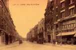 LENS : RUE DE LA GARE - HOTEL DE FLADRE / RESTAURANT... - ANNE: ENV. 1920 - 1930 (f-001) - Lens