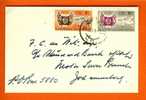 SOUTH AFRICA 1954 FDC With Address Orange Freestate 237-238 - FDC