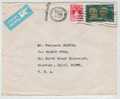 Israel Cover Sent Air Mail To USA Jerusalem 17-11-1971 - Cartas & Documentos