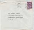 Israel Cover Sent Air Mail To USA Jerusalem 9-5-1970 - Covers & Documents