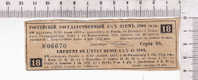 COUPON  -  18 -   EMPRUNT DE L'ETAT RUSSE    4 1/2  0/0  De   1909 - Russia