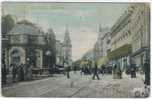 U.K. - SCOTLAND - GLASGOW - CHARING CROSS - BUSY STREET SCENE - WAGONS - PEDESTRIANS - 1906 - Lanarkshire / Glasgow