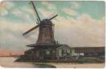 NETHERLANDS - NORD HOLLAND - ZAANDAM - HOUTZAAGMOLEN - Saw Mill - MEN ON PLATFORM - CIRCA 1900-05 - Zaandam