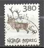 1 W Valeur Oblitérée, Used - NORGE - NORVÈGE - FAUNE * 1988 - N° 1277-21 - Used Stamps