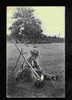 MOWER , HAY-MAKING OLD MAN Photo Postcard 26830 - Viehzucht