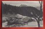 M165 Veyge Sur La Route Aigle - Leysin, Dents Du Midi.Cachet Aigle 1923. Perrochet - Aigle