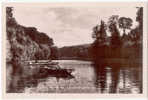 CARTE PHOTO VILLENNES SUR SEINE - UN COIN DE PECHE - Villennes-sur-Seine