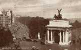 7002    Regno  Unito   London   Wellington  Arch  And  Piccadilly  W.I.    VG  1948 - Piccadilly Circus