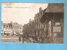 CPA - Loudéac- Les Halles Et La Place-au-Fil En 1909-Publicité Meunier - 22 -Côtes D'Armor - Loudéac