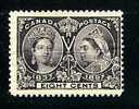 CANADA  Jubilée De La Reine Victoria  8  Cents Y&T 44 Scott: 56 NSC - Unused Stamps