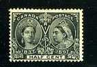 CANADA  Jubilée De La Reine Victoria Un Demi Cent Y&T 38  Scott: 50 Neuf Charnière Légère - Unused Stamps