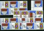 Varianten BMA Philatelia 1991 Köln Bulgarien 3935,9ZD+6-Block ** 10€ Stadtwappen Hoja Stamp On Stamp Ms Bloc Bf BULGARIA - Neufs