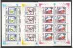 Russie: 5915/ 5917 En 3 Feuillets ** - Winter 1992: Albertville