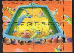 SAN MARINO - UNIF1954.1957   -  2003    L'ARTE DEI BURATTINI    - NUOVI ** - Unused Stamps