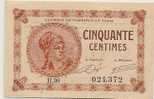 FRANCE / FRANCIA - PARIS - 50 CENTIMES 1920 / CHAMBRE DE COMMERCE / SERIE H 98 - Chamber Of Commerce