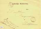 HANDGESCHREVEN BURGEMEESTERSKAART Uit 1890 Van ZWOLLEKERSPEL Naar DALFSEN  (3709) - Sonstige & Ohne Zuordnung