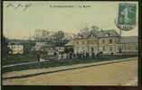 76 FONTAINE LE DUN / La Mairie / BELLE CARTE COULEUR TOILEE - Fontaine Le Dun