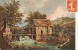 THEMES- Ref  676 - Moulin A Eau - Les Arts -tableau-e Ruysdael -les Moulins A Eau -carte Bon Etat - - Moulins à Eau