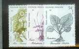 POLYNESIE  N° 285 à 287**    PLANTES MEDICINALES - Unused Stamps