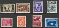 Romania 1937 Sport Set Of 8 MH* See Scan ! - Ongebruikt