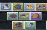 POLOGNE / POLAND - 1967 YT 1598-1606 - POISSONS / FISHES - Unused Stamps