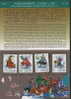 Folder 2003 Folklore - 8 Immortal Stamps Fish Crane Mule Fan Clouds Fairy Tale Sea - Boeddhisme