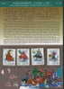 Folder 2003 Folklore - 8 Immortal Stamps Fish Crane Mule Fan Clouds Fairy Tale Sea - Buddhism