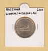 MACEDONIA   2  DINARES   2.001     LATON   KM#3    SC/UNC     DL-8433 - North Macedonia