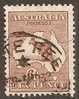 AUSTRALIA - 1929 6d Kangaroo, Wmk 203  (small Mult).  Used - Used Stamps