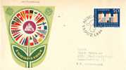 LIECHTENSTEIN  1964  EUROPA CEPT FDC - 1964