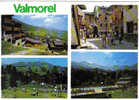 Carte Postale 73. Valmorel  Tir à L'arc  Rue Du Bourg-Morel Trés Beau Plan - Valmorel