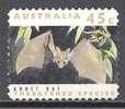 1 W Valeur Oblitérée,used - AUSTRALIE - GHOST BAT - N° 1220-9 - Bats