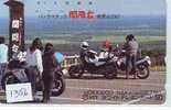 MOTOR Telefonkarte  JAPAN * Telecarte Japon (1356) Motorbike * Phonecard Japan * - Police