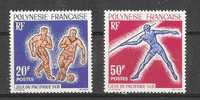 Polynésie Fr:  22/ 23 ** - Unused Stamps