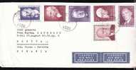 Austria 1976! COVER TO ROMANIA NICE FRANKING! 6 STAMPS! - Lettres & Documents