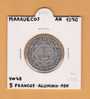 MARRUECOS   5  FRANCOS   AH  1370  Aluminio  Y#48   MBC/VF   DL-8490 - Morocco