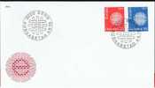 CH Schweiz 1970 Mi 923-24 FDC EUROPA - Covers & Documents