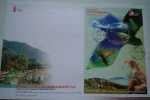 FDC 2005 Conservation Stamps S/s Monkey Bird Frog Circular Mount Fauna  Island Ocean - Apen