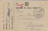 1938 12.10 DCPP Card, With Return Address Of Polni Posty 55 - Timbres-taxe