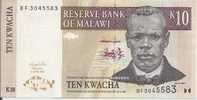 - AFRIQUE - MALAWI - K 10 - TEN KWACHA - - Malawi