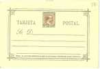 REF LBR25 - ESPAGNE - FILIPINAS - EP CARTE POSTALE ED. 1896 NEUVE - Philipines