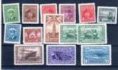 Canada 1943-48, Propagande Pour L’effort De Guerre, SG 375/388 *, Cote 130 £ - Neufs