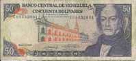 -  VENEZUELA - 50 - CINQUENTA BOLIVARES - 1990 - - Venezuela