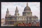 RB 555 - J. Salmon ARQ A.R. Quinton Postcard St Pauls Cathedral London - St. Paul's Cathedral