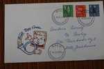 FORSTEDAGSSTEMPEL  OSLO :NORVEGE NORGES NORDEN 1973 FDC 1ER JOUR EMISSION  FIRST DAY COVER - FDC